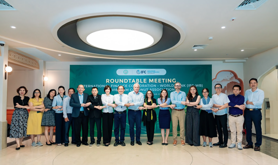 HIỆP HỘI DỪA VIỆT NAM LÀM VIỆC VỚI TỔ CHỨC TÀI CHÍNH QUỐC TẾ IFC VỀ XÂY DỰNG CHUỖI CUNG ỨNG NGÀNH DỪA.